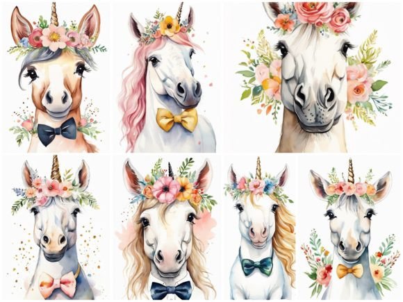 Download 31 Images Baby Unicorn Flower Crown - Premium Bundle