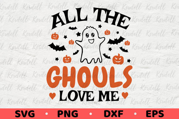 Download All the Ghouls Love Me, Kids Halloween - Kids halloween Collection